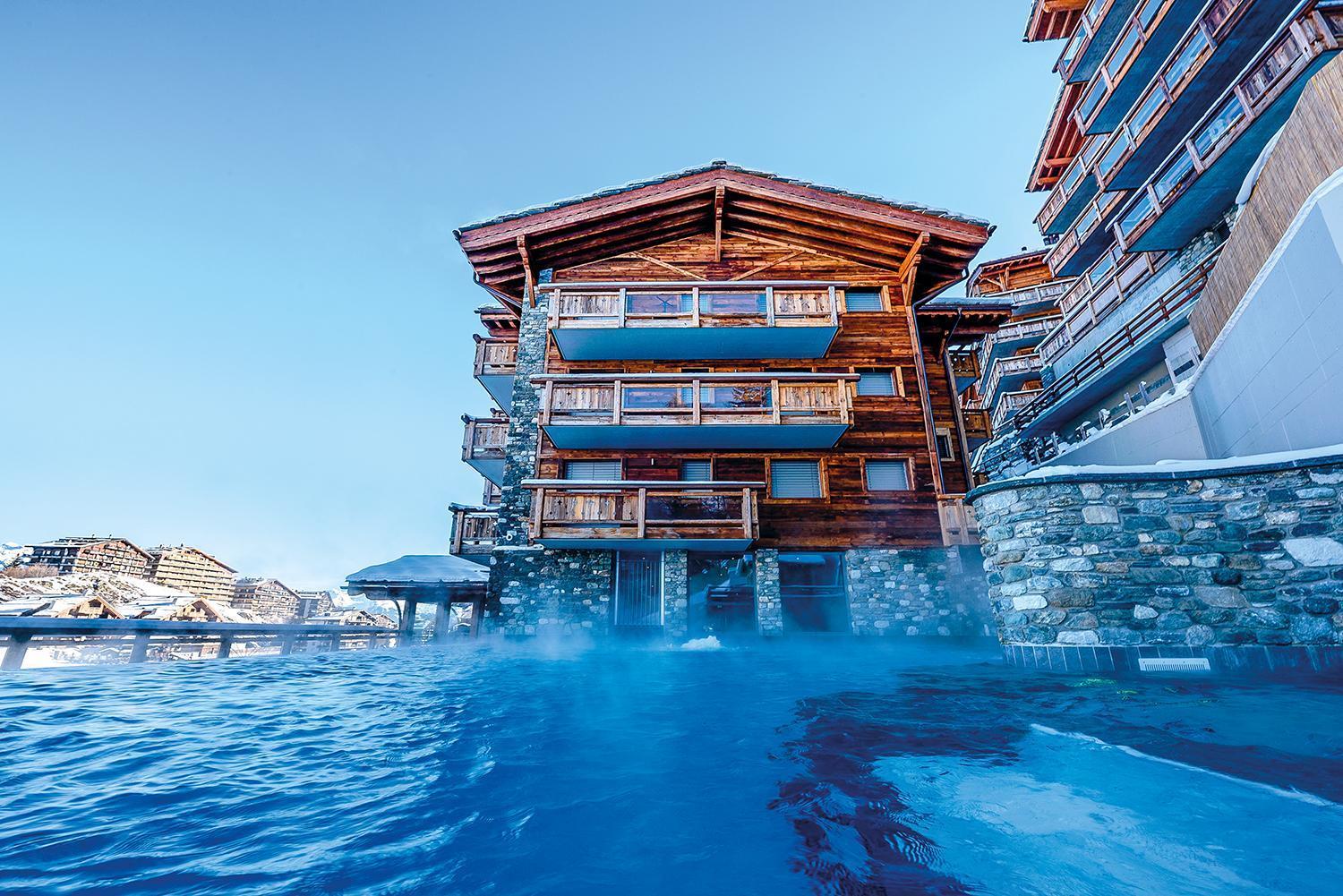 Nendaz 4 Vallees & Spa 4* Superior Dış mekan fotoğraf